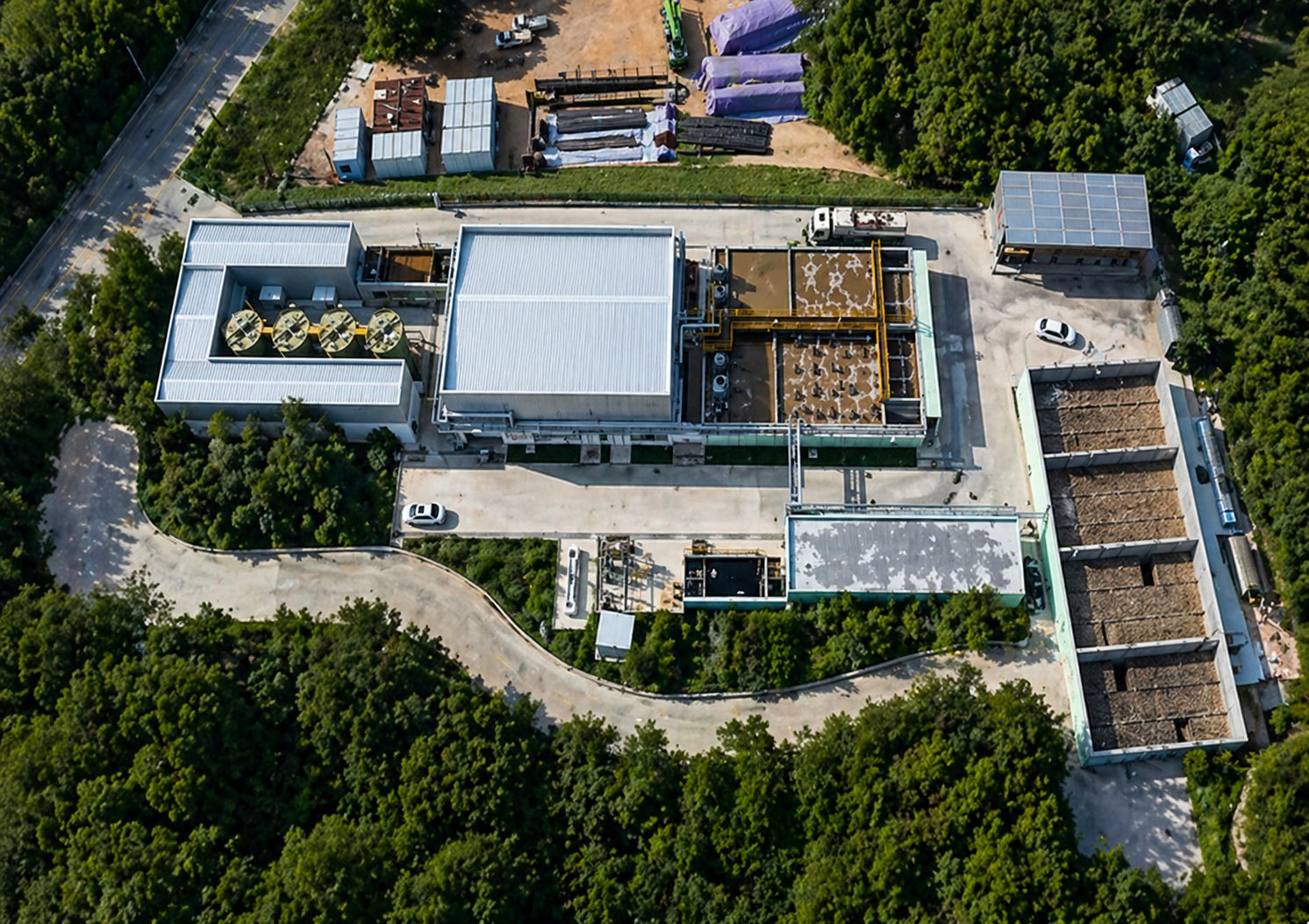 Landfill Leachate wastewater